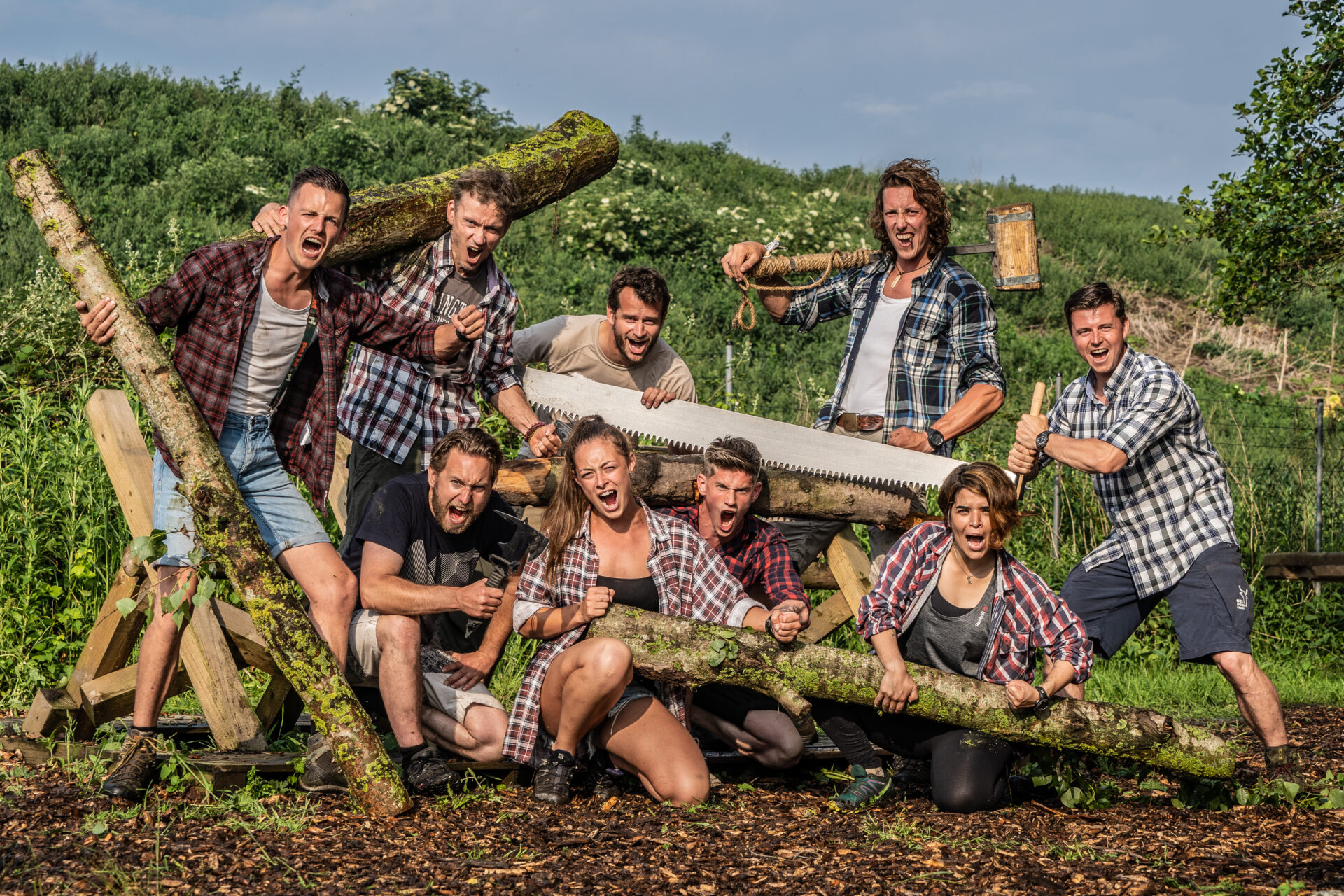 Lumberjack Games - Instructeurs - 30 mei 2018 (77) Landgoed Vidaa - Condoleance